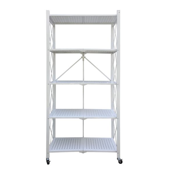 Estante plegable 5n Blanco