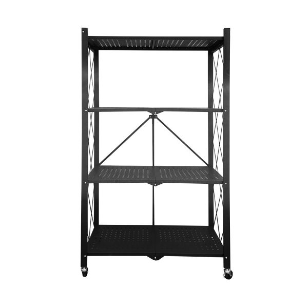 Estante plegable 4n Negro