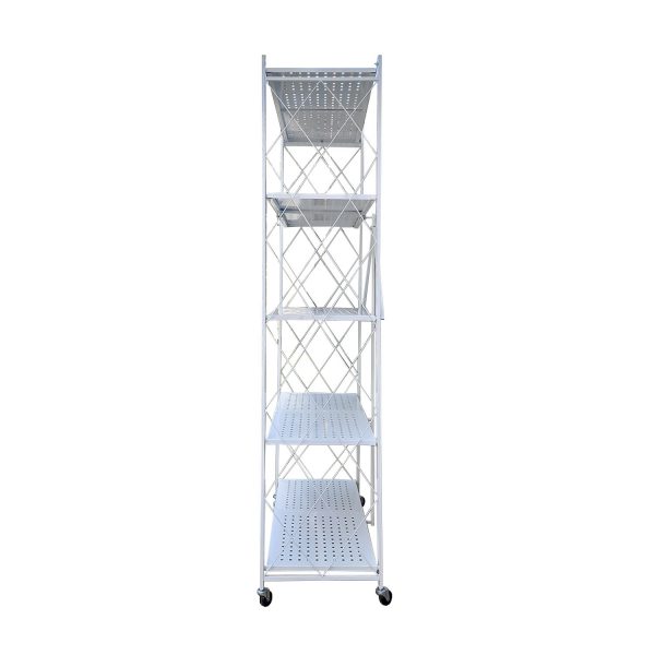 Estante plegable 5n Blanco - Imagen 3