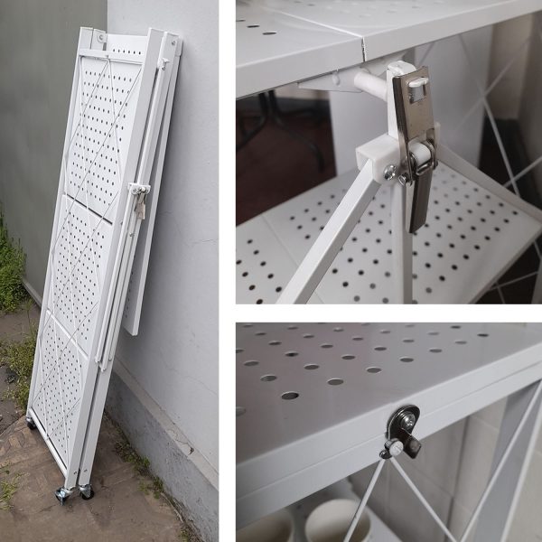Estante plegable 4n Blanco - Imagen 4