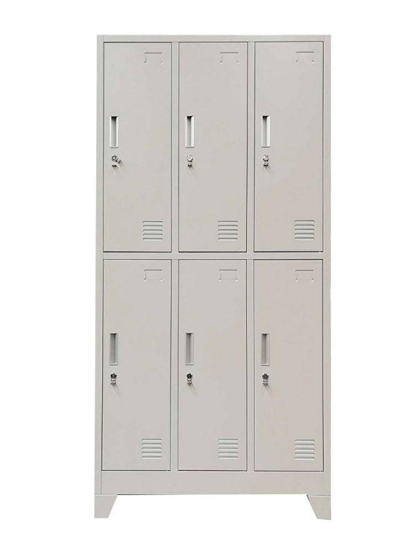 Locker 3 Cuerpos 2 Puertas