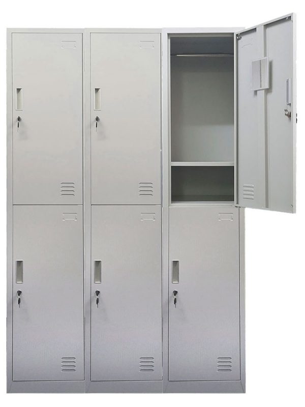 Locker Oficina 3 Cuerpos 2 Puertas - Imagen 3
