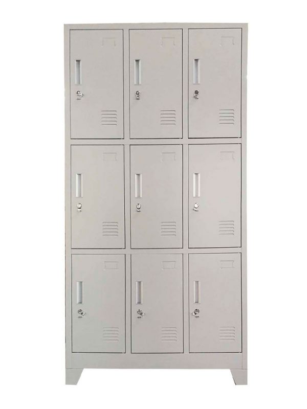 Locker 3 Cuerpos 3 Puertas