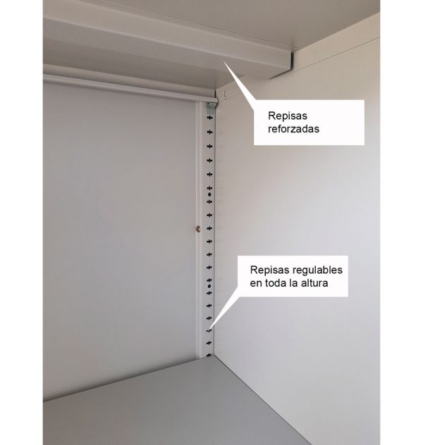 OUTLET - SWGST Estante media puerta de vidrio - Imagen 3