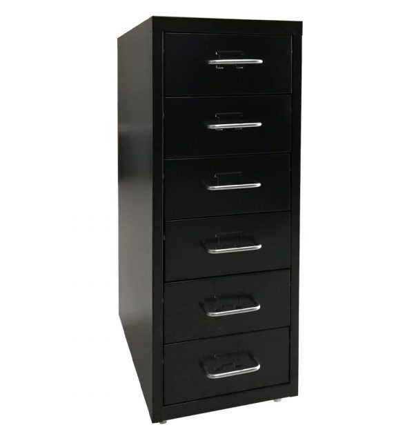OUTLET - Cajonera 6 Cajones Negra - Imagen 2